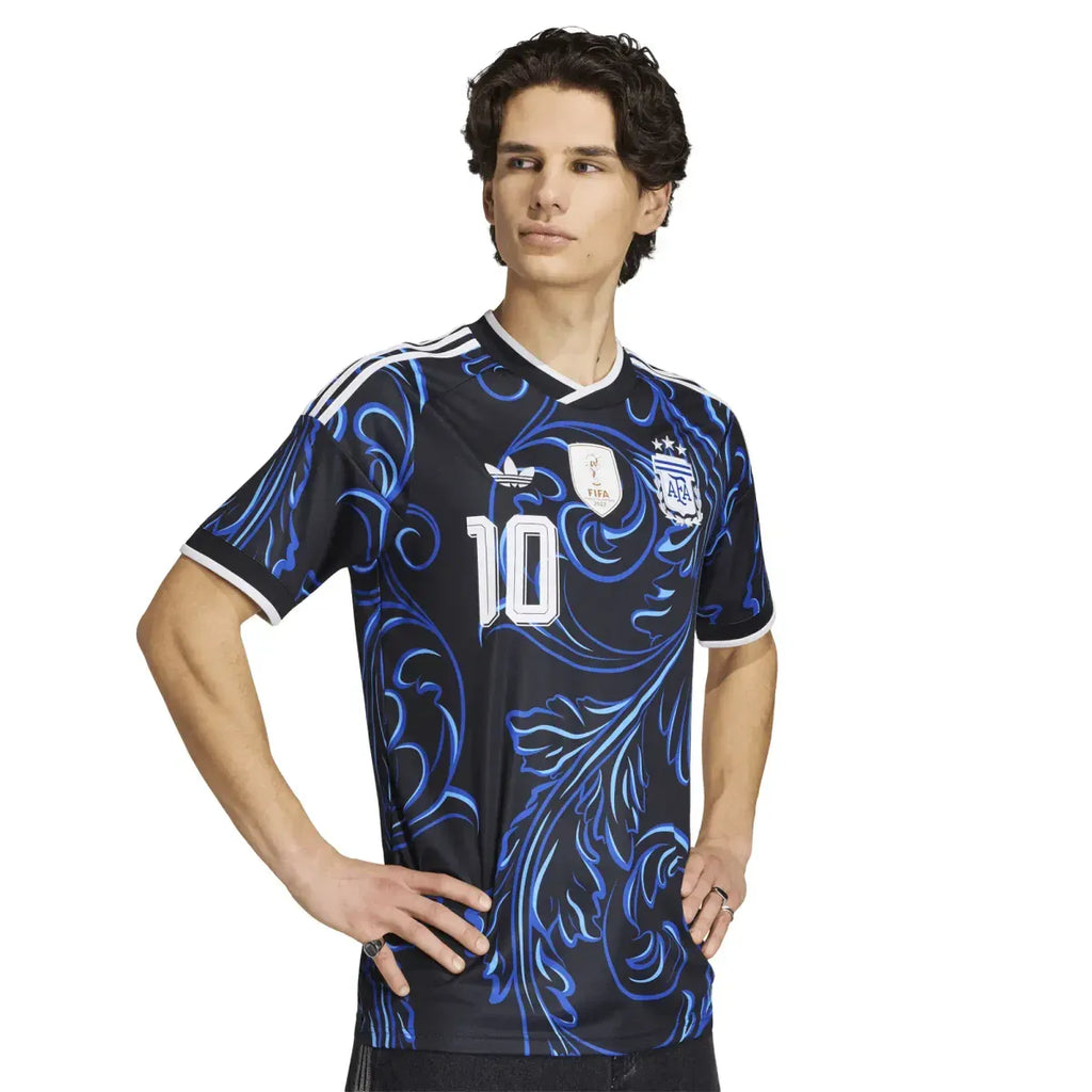 Jersey adidas Futbol Argentina Messi Visita Fan 2026 Hombre