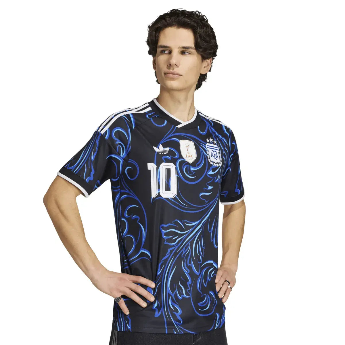 Jersey adidas Futbol Argentina Messi Visita Fan 2026 Hombre
