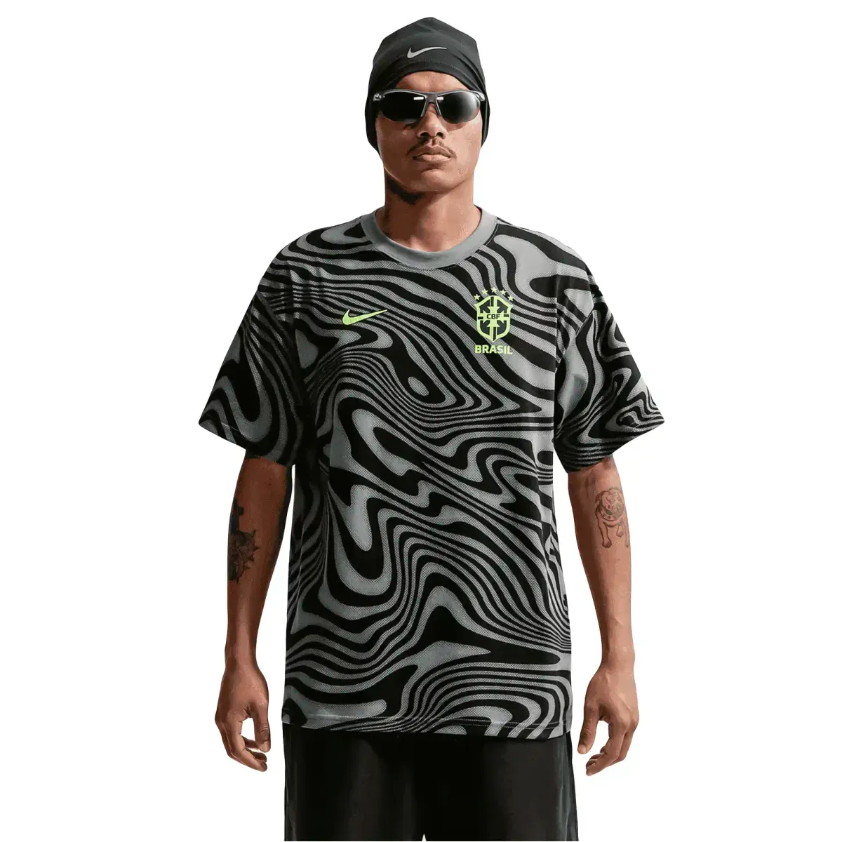 Playera Nike Futbol Brasil Hombre