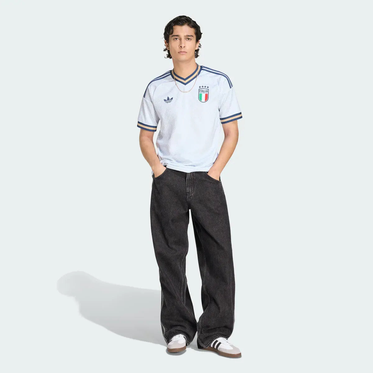 Jersey adidas Futbol Italia Visita Fan 2026 Hombre